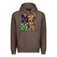 Coffee Mama Cow Halloween Premium Hoodie - texasbilliewilder