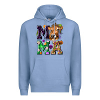 Colony Blue Mama Cow Halloween Premium Hoodie - texasbilliewilder