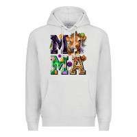 Dove Grey Mama Cow Halloween Premium Hoodie - texasbilliewilder