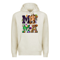 Oatmeal Heather Mama Cow Halloween Premium Hoodie - texasbilliewilder
