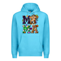 Ocean Blue Mama Cow Halloween Premium Hoodie - texasbilliewilder