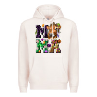 Pale Pink Mama Cow Halloween Premium Hoodie - texasbilliewilder