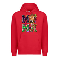Red Mama Cow Halloween Premium Hoodie - texasbilliewilder