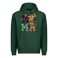 Sports Green Mama Cow Halloween Premium Hoodie - texasbilliewilder
