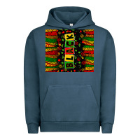 Pigment Midnight Navy black license letters Urban Hoodie - Zillion Design Studio