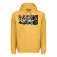 Mustard racing vibes Premium Hoodie - Zillion Design Studio