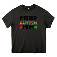 Asphalt autism awareness puzzle theme Heavy Core Tee - CowhideDigitalArt
