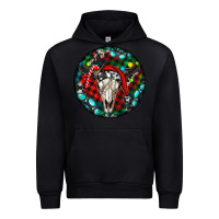 Black Christmas skull Urban Hoodie - RanaPortraitStore