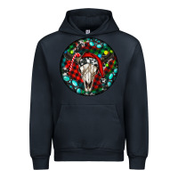Navy Christmas skull Urban Hoodie - RanaPortraitStore