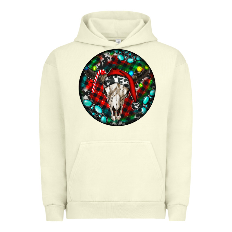 Christmas Skull Urban Hoodie by RanaPortraitStore | Teevron