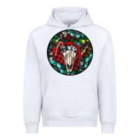 White Christmas skull Urban Hoodie - RanaPortraitStore