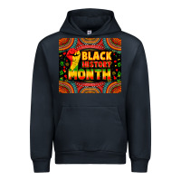 Navy black history month Urban Hoodie - Zillion Design Studio