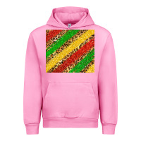 Fuchsia Pink african colors leopard Urban Hoodie - Zillion Design Studio