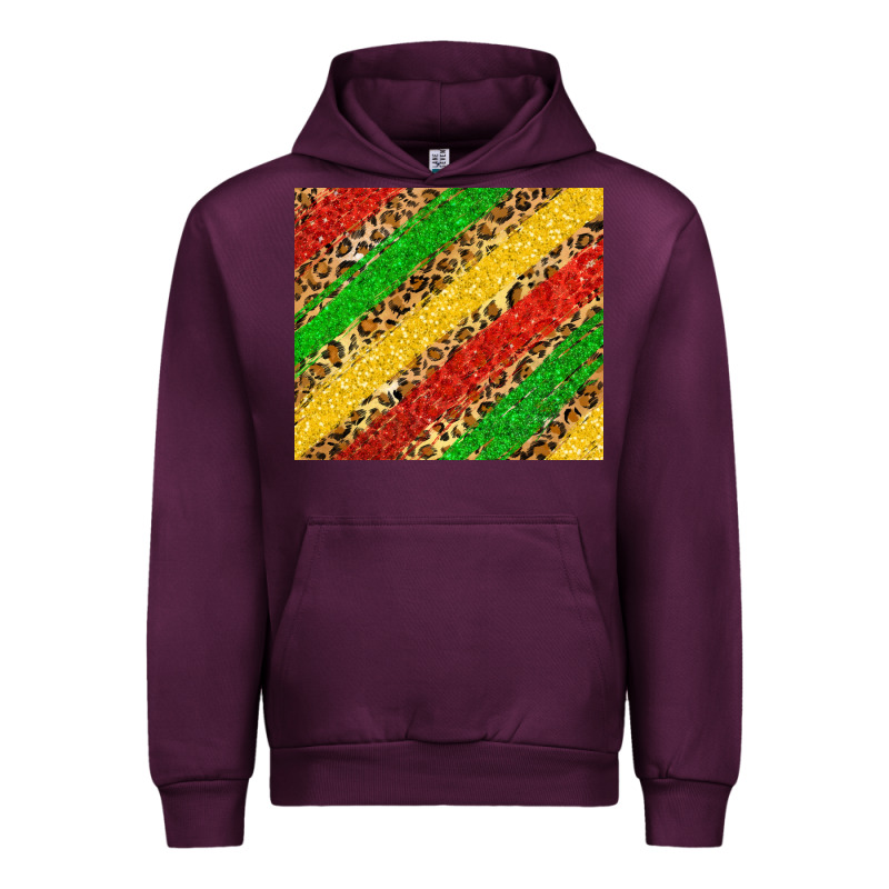 African Colors Leopard Urban Hoodie by Zillion Design Studio | Teevron