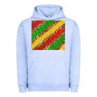 Pigment Grape Ice african colors leopard Urban Hoodie - Zillion Design Studio