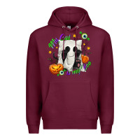 Burgundy My Cat Is My Boo Premium Hoodie - texasbilliewilder