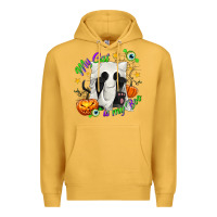 Mustard My Cat Is My Boo Premium Hoodie - texasbilliewilder