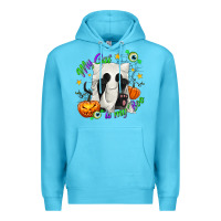 Ocean Blue My Cat Is My Boo Premium Hoodie - texasbilliewilder