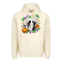 Sandshell My Cat Is My Boo Premium Hoodie - texasbilliewilder