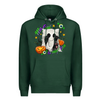 Sports Green My Cat Is My Boo Premium Hoodie - texasbilliewilder