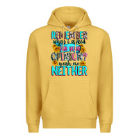 Antique Gold remember when i asked for your opinion Premium Hoodie - Zillion Design Studio