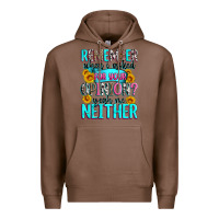 Chestnut remember when i asked for your opinion Premium Hoodie - Zillion Design Studio