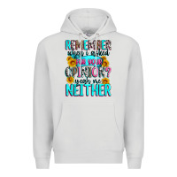 Dove Grey remember when i asked for your opinion Premium Hoodie - Zillion Design Studio