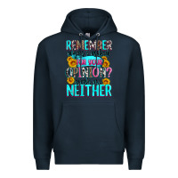 Navy remember when i asked for your opinion Premium Hoodie - Zillion Design Studio