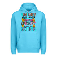 Ocean Blue remember when i asked for your opinion Premium Hoodie - Zillion Design Studio