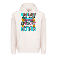 Pale Pink remember when i asked for your opinion Premium Hoodie - Zillion Design Studio