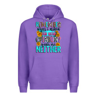 Purple remember when i asked for your opinion Premium Hoodie - Zillion Design Studio
