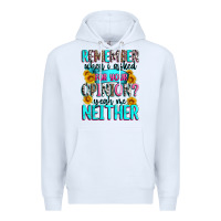 White remember when i asked for your opinion Premium Hoodie - Zillion Design Studio