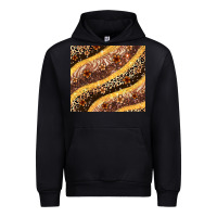 Black melanin leopard glitter Urban Hoodie - Zillion Design Studio