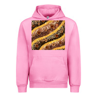 Fuchsia Pink melanin leopard glitter Urban Hoodie - Zillion Design Studio