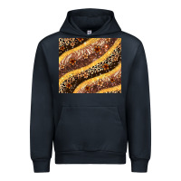 Navy melanin leopard glitter Urban Hoodie - Zillion Design Studio