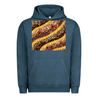 Pigment Midnight Navy melanin leopard glitter Urban Hoodie - Zillion Design Studio