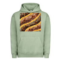 Pigment Oil Green melanin leopard glitter Urban Hoodie - Zillion Design Studio