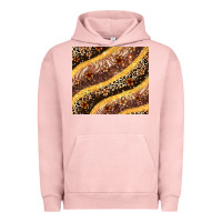 Pigment Salmon melanin leopard glitter Urban Hoodie - Zillion Design Studio