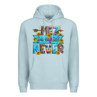 Blue Mist me sarcastic never Premium Hoodie - Zillion Design Studio