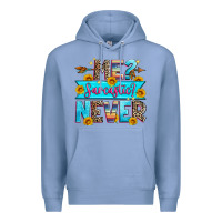Colony Blue me sarcastic never Premium Hoodie - Zillion Design Studio