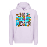 Lilac me sarcastic never Premium Hoodie - Zillion Design Studio