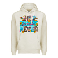 Oatmeal Heather me sarcastic never Premium Hoodie - Zillion Design Studio
