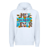 White me sarcastic never Premium Hoodie - Zillion Design Studio