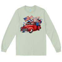 Matcha american truck 4th of july Long Sleeve Tee - BarkalooDesign