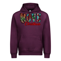 Mauve Wine christmas love boots Urban Hoodie - RanaPortraitStore