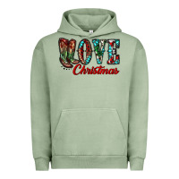 Pigment Oil Green christmas love boots Urban Hoodie - RanaPortraitStore