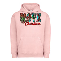 Pigment Salmon christmas love boots Urban Hoodie - RanaPortraitStore