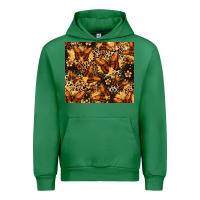 Emerald melanin butterfly Urban Hoodie - Zillion Design Studio