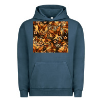 Pigment Midnight Navy melanin butterfly Urban Hoodie - Zillion Design Studio
