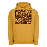 Pigment Peanut Butter melanin butterfly Urban Hoodie - Zillion Design Studio